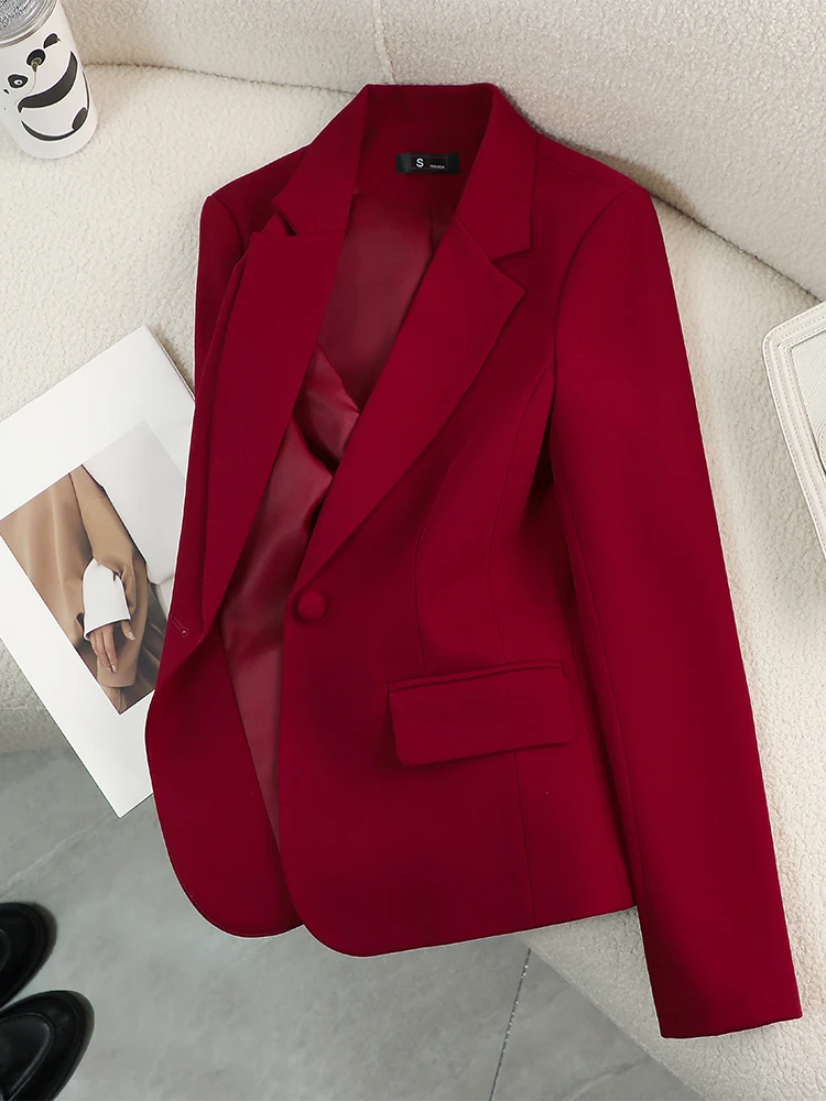 Women Formal Wear Blazers - Женский пиджак, женский красный, зеленый, бежевый,
