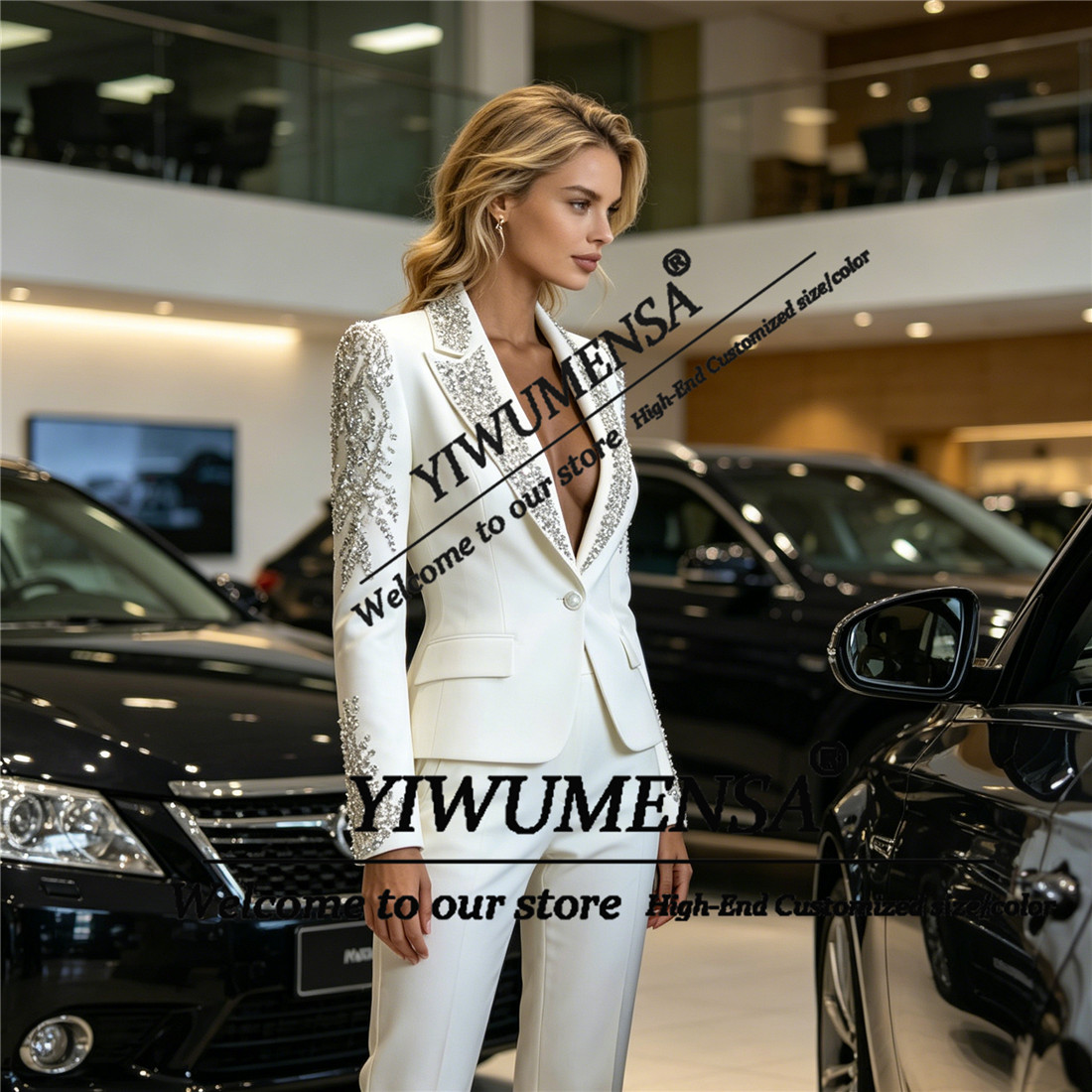 Роскошные женские костюмы-двой – обзор и цена Women Formal Wear Blazers