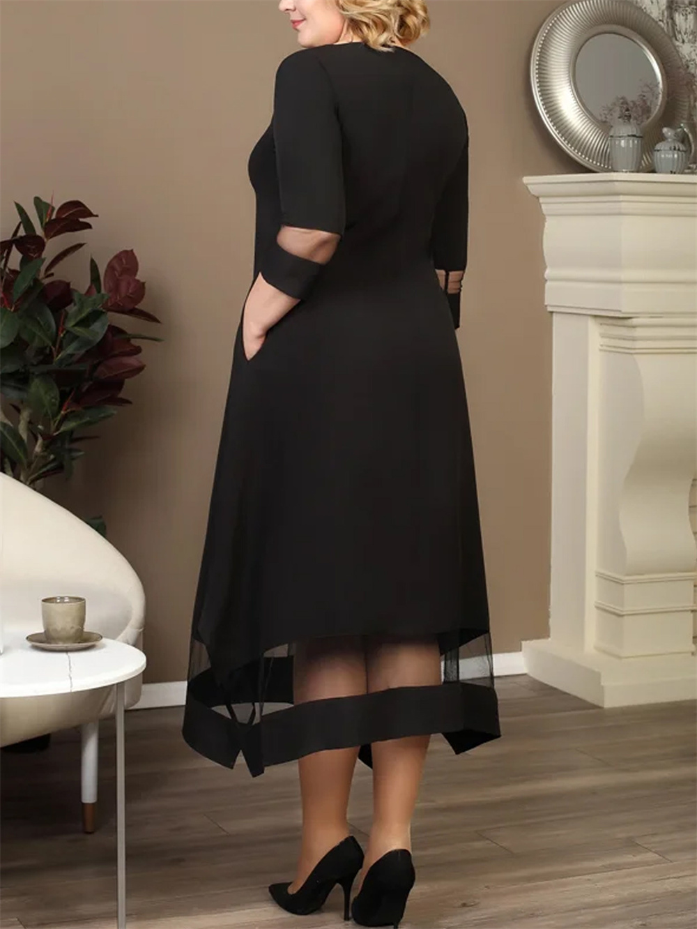 Женское трикотажное платье-тра – обзор и цена Women Formal Office Wear Tops