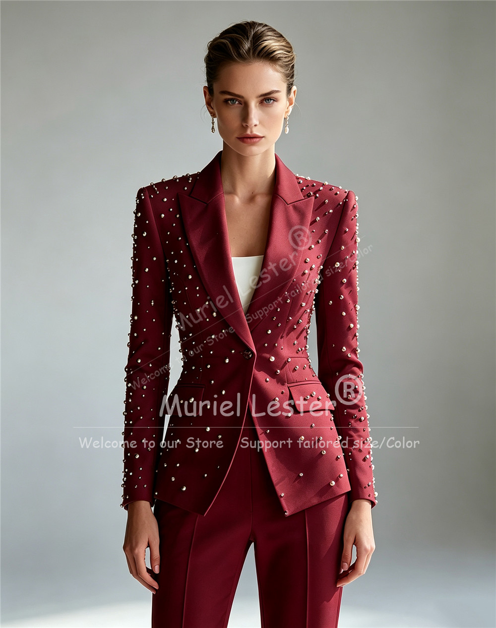 Элегантные женские костюмы с ж – обзор и цена Blazer Set Women Formal