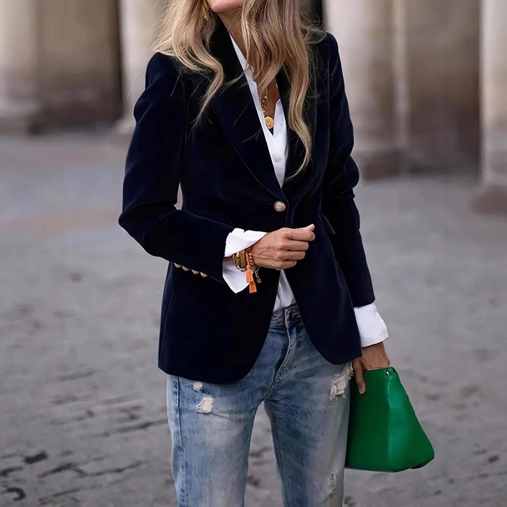 Вельветовый женский пиджак бол – обзор и цена Women Formal Wear Blazers