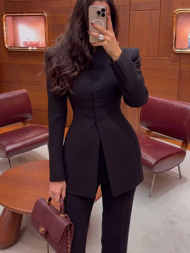 Женский костюм-двойка: пиджак  – обзор и цена Blazer Set Women Formal