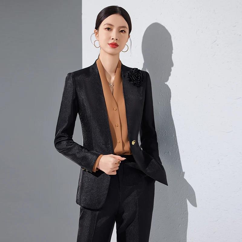 Женский пиджак и брюки, компле – обзор и цена Women Formal Office Wear Tops